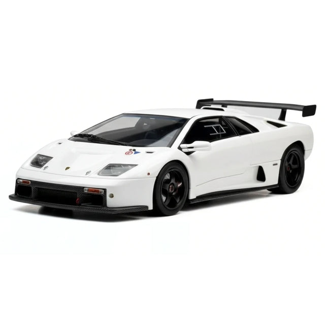 [Make Up] 1:43 Lamborghini 1999 Diablo GTR vit modellbil harts