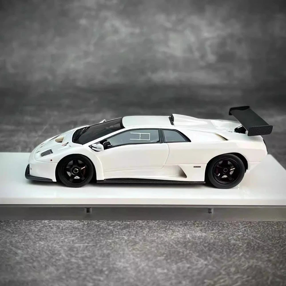 [Make Up] 1:43 Lamborghini 1999 Diablo GTR vit modellbil harts