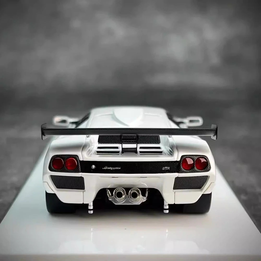 [Make Up] 1:43 Lamborghini 1999 Diablo GTR White Model Car Resin