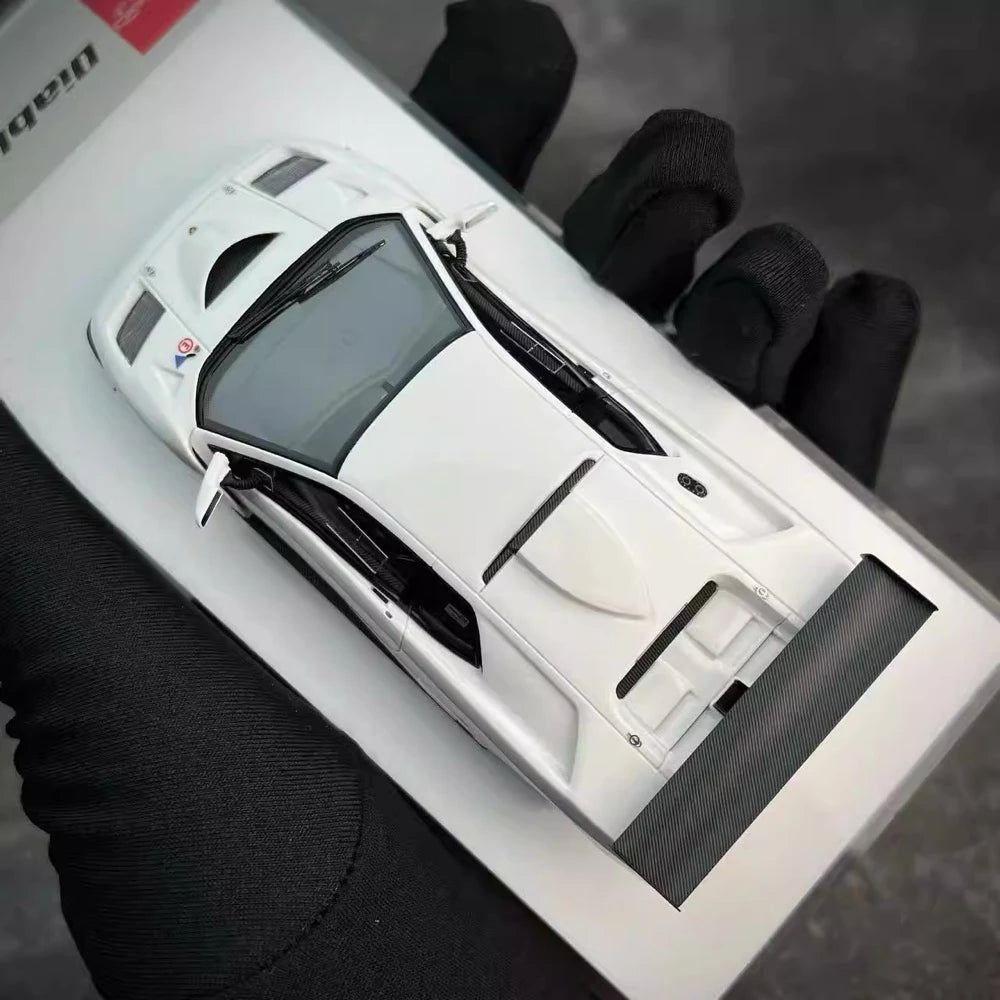 [Make Up] 1:43 Lamborghini 1999 Diablo GTR vit modellbil harts