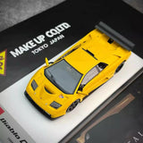 [Make Up] 1:43 Lamborghini 1999 Diablo GTR Yellow Model Car Resin