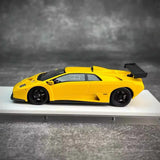 [Make Up] 1:43 Lamborghini 1999 Diablo GTR Yellow Model Car Resin