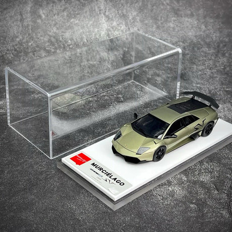 [Make Up] 1:43 Lamborghini 2009 Murcielago LP670-4 SV grijs modelauto Hars