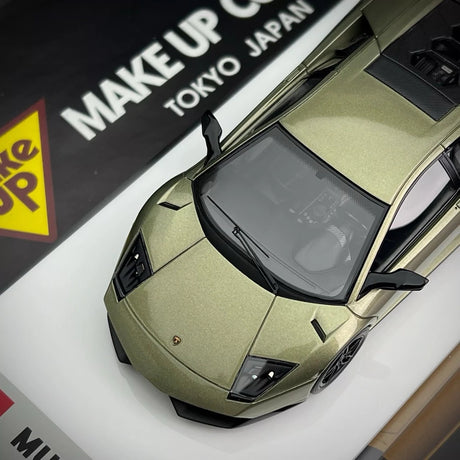 [Make Up] 1:43 Lamborghini 2009 Murcielago LP670-4 SV grijs modelauto Hars