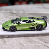 [Make Up] 1:43 Lamborghini 2009 Murcielago LP670-4 SV groen modelauto Hars