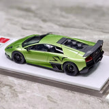 [Make Up] 1:43 Lamborghini 2009 Murcielago LP670-4 SV groen modelauto Hars