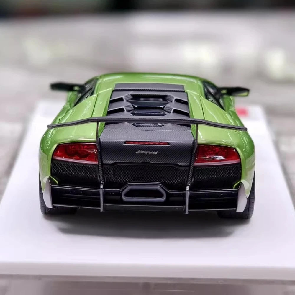 [Make Up] 1:43 Lamborghini 2009 Murcielago LP670-4 SV groen modelauto Hars