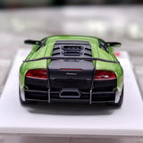 [Make Up] 1:43 Lamborghini 2009 Murcielago LP670-4 SV groen modelauto Hars