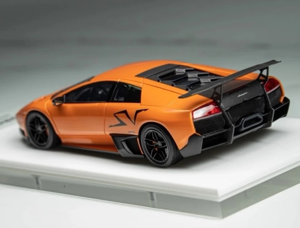 [Make Up] 1:43 Lamborghini 2009 Murcielago LP670-4 SV Orange Model Car Resin