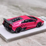 [Make Up] 1:43 Lamborghini 2009 Murcielago LP670-4 SV Pink Model Car Resin