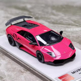 [Make Up] 1:43 Lamborghini 2009 Murcielago LP670-4 SV Pink Model Car Resin