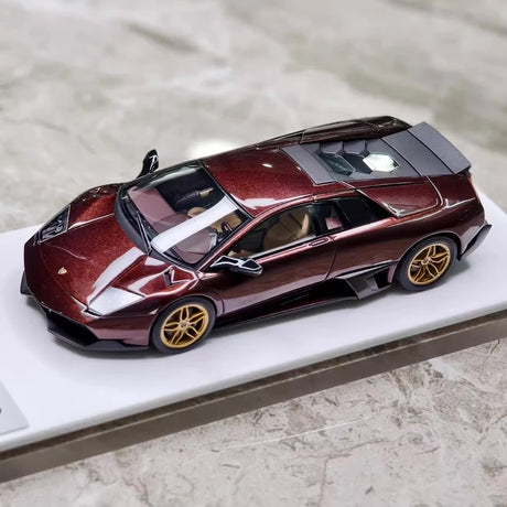 [Make Up] 1:43 Lamborghini 2009 Murcielago LP670-4 SV Wine modelauto Hars