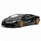 [Make Up] 1:43 Lamborghini 2013 Aventador LP720-4 50th Anniversario Black Model Car Resin
