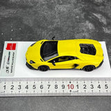 [Make Up] 1:43 Lamborghini 2013 Aventador LP720-4 50th Anniversario イエロー モデルカー レジン