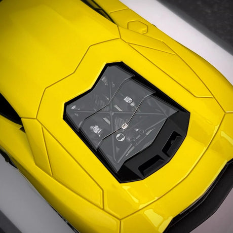 [Make Up] 1:43 Lamborghini 2013 Aventador LP720-4 50th Anniversario Yellow Model Car Resin