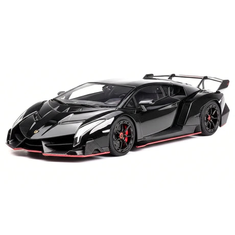 [Make Up] 1:43 Lamborghini 2013 Veneno Black Model Car Resin