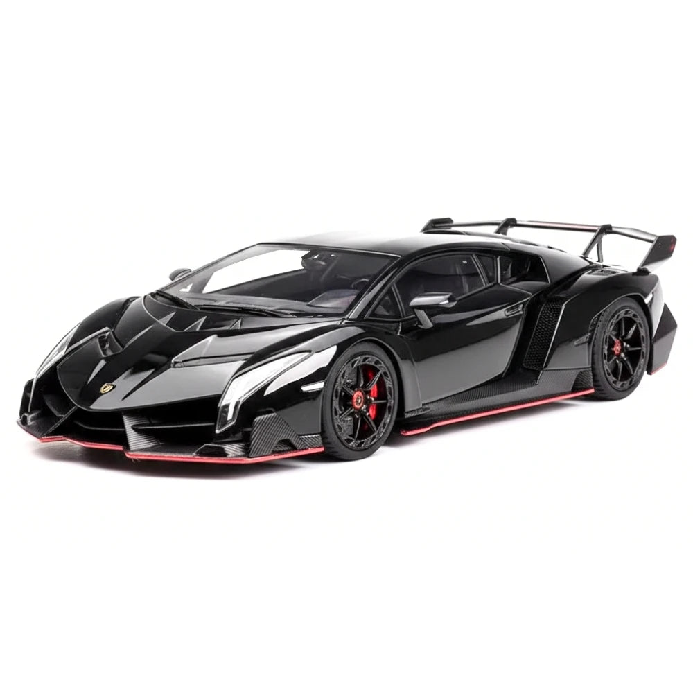 [Make Up] 1:43 Lamborghini 2013 Veneno Black Model Car Resin