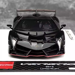[Make Up] 1:43 Lamborghini 2013 Veneno Black Model Car Resin