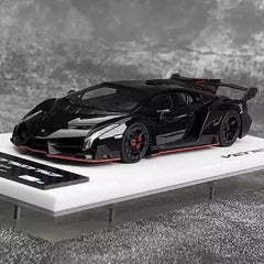 [Make Up] 1:43 Lamborghini 2013 Veneno Black Model Car Resin