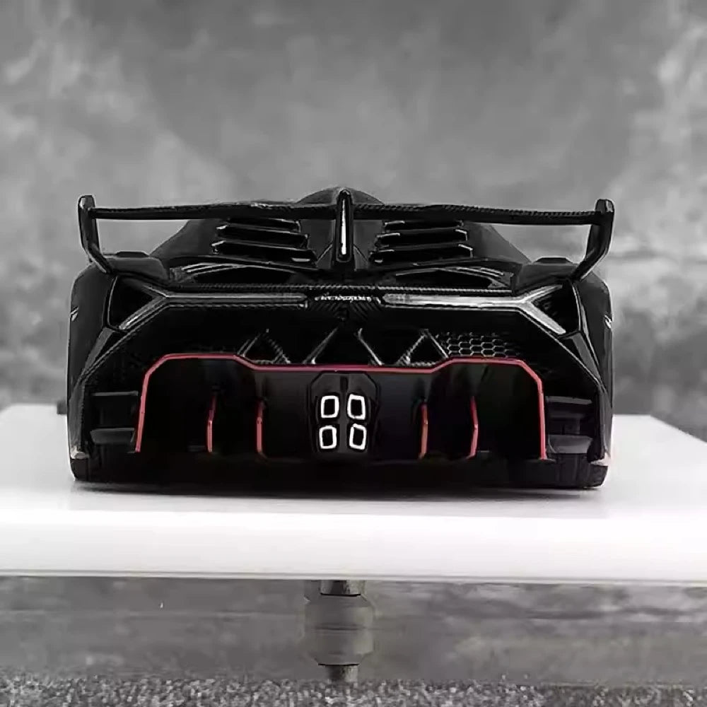 [Make Up] 1:43 Lamborghini 2013 Veneno Black Model Car Resin