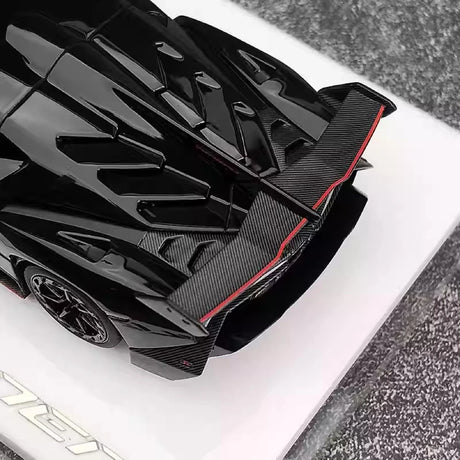 [Make Up] 1:43 Lamborghini 2013 Veneno Black Model Car Resin