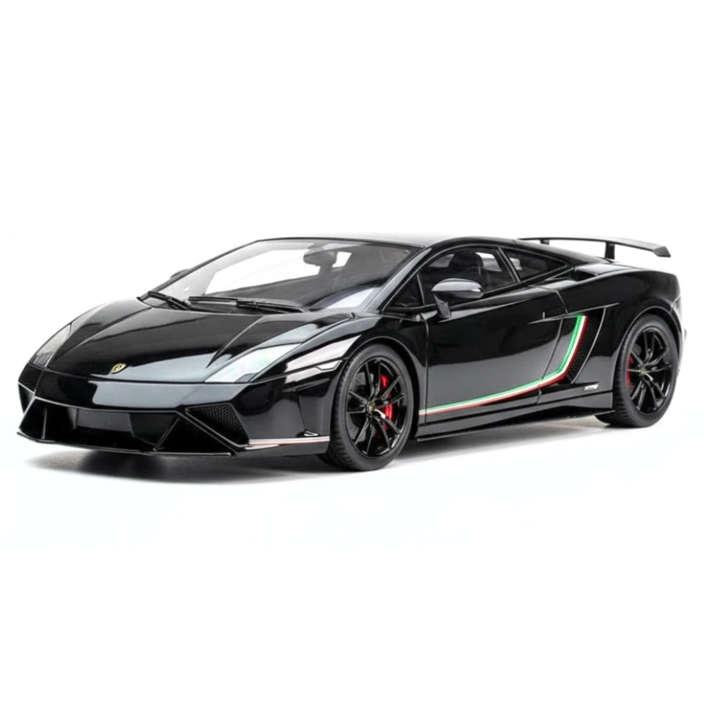[Make Up] 1:43 Lamborghini 2014 Gallardo LP570-4 Squadra Corse noir voiture miniature Resin
