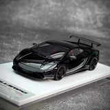 [Make Up] 1:43 Lamborghini 2014 Gallardo LP570-4 Squadra Corse Black Model Car Resin