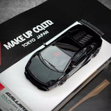 [Make Up] 1:43 Lamborghini 2014 Gallardo LP570-4 Squadra Corse Black Model Car Resin