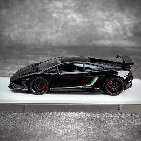 [Make Up] 1:43 Lamborghini 2014 Gallardo LP570-4 Squadra Corse Black Model Car Resin
