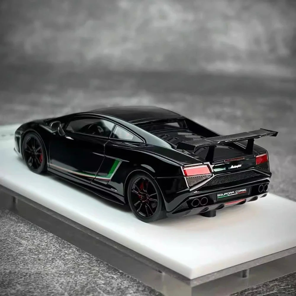 [Make Up] 1:43 Lamborghini 2014 Gallardo LP570-4 Squadra Corse Black Model Car Resin