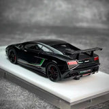 [Make Up] 1:43 Lamborghini 2014 Gallardo LP570-4 Squadra Corse Black Model Car Resin