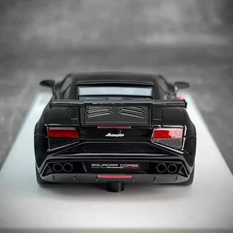 [Make Up] 1:43 Lamborghini 2014 Gallardo LP570-4 Squadra Corse Black Model Car Resin