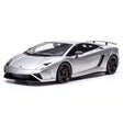 [Make Up] 1:43 Lamborghini 2014 Gallardo LP570-4 Squadra Corse シルバー モデルカー レジン