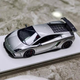 [Make Up] 1:43 Lamborghini 2014 Gallardo LP570-4 Squadra Corse シルバー モデルカー レジン
