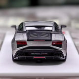 [Make Up] 1:43 Lamborghini 2014 Gallardo LP570-4 Squadra Corse シルバー モデルカー レジン
