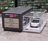 [Make Up] 1:43 Lamborghini 2014 Gallardo LP570-4 Squadra Corse シルバー モデルカー レジン