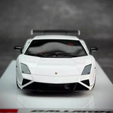 [Make Up] 1:43 Lamborghini 2014 Gallardo LP570-4 Squadra Corse White Model Car Resin