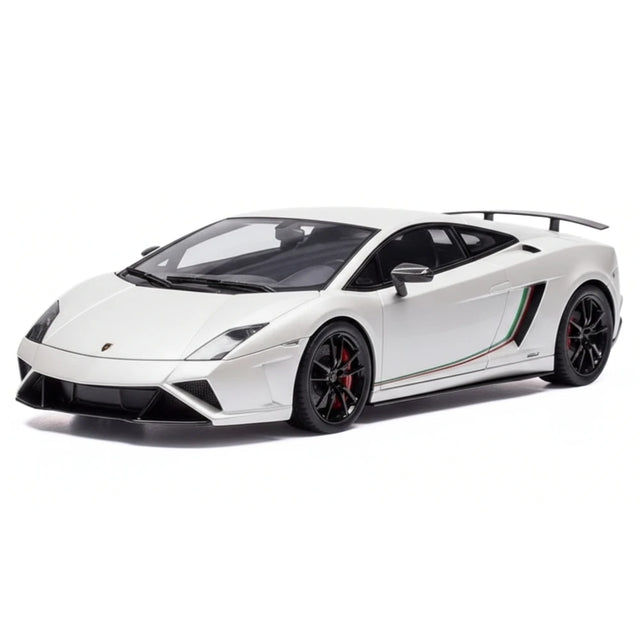 [Make Up] 1:43 Lamborghini 2014 Gallardo LP570-4 Squadra Corse White Model Car Resin