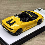 [Make Up] 1:43 Lamborghini 2015 Huracan LP610-4 Spyder gul modellbil harts