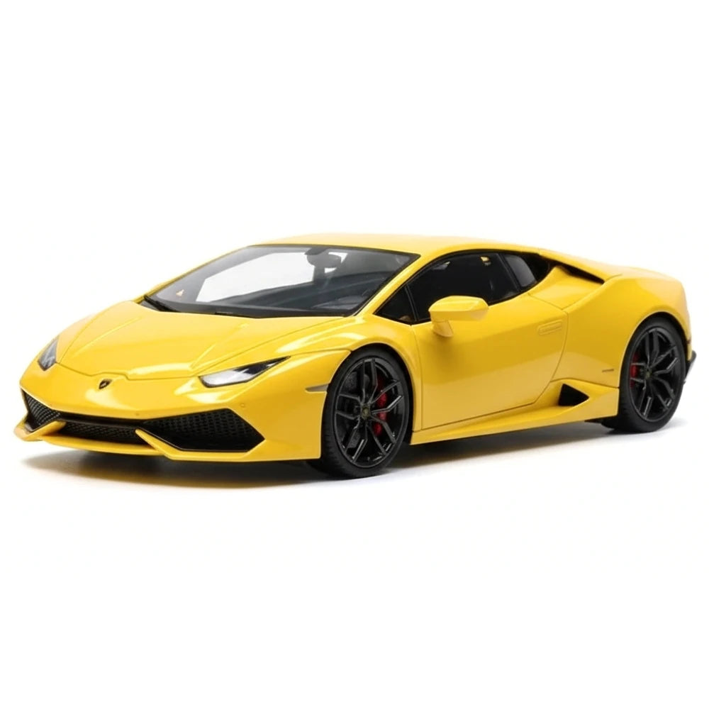 [Make Up] 1:43 Lamborghini 2015 Huracan LP610-4 Spyder Yellow Model Car Resin