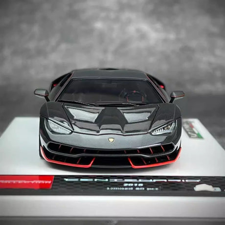 [Make Up] 1:43 Lamborghini 2016 Centenario LP770-4 Black Model Car Resin