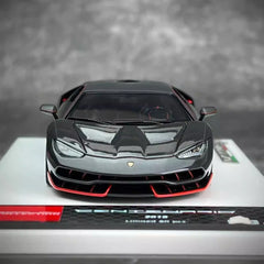 [Make Up] 1:43 Lamborghini 2016 Centenario LP770-4 nero modellino di auto resina