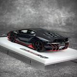 [Make Up] 1:43 Lamborghini 2016 Centenario LP770-4 Black Model Car Resin