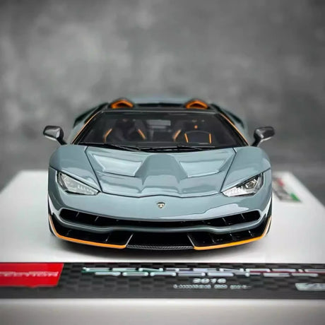 [Make Up] 1:43 Lamborghini 2016 Centenario LP770-4 Gray Model Car Resin