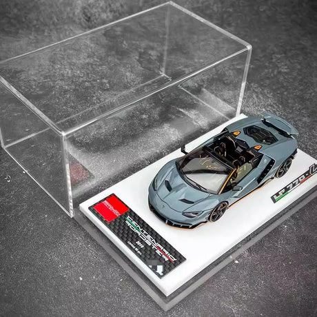 [Make Up] 1:43 Lamborghini 2016 Centenario LP770-4 Gray Model Car Resin