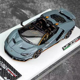[Make Up] 1:43 Lamborghini 2016 Centenario LP770-4 gris voiture miniature Resin