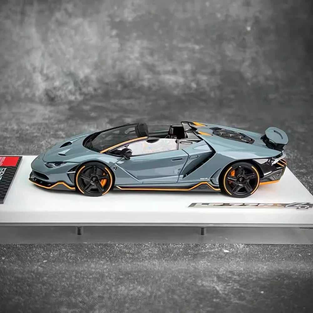 [Make Up] 1:43 Lamborghini 2016 Centenario LP770-4 Gray Model Car Resin