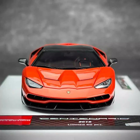 [Make Up] 1:43 Lamborghini 2016 Centenario LP770-4 Orange Model Car Resin