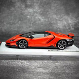 [Make Up] 1:43 Lamborghini 2016 Centenario LP770-4 オレンジ モデルカー レジン
