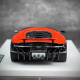 [Make Up] 1:43 Lamborghini 2016 Centenario LP770-4 オレンジ モデルカー レジン